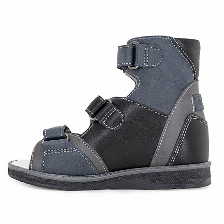 Сандали ортопедические Ортобум для мальчиков 71057-15 дымчатый сапфир. Изображение 5 из 6