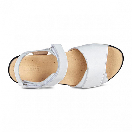 Сандалии ортопедические Dr Thomas женские DTD-101-1 белые. Изображение 4 из 5