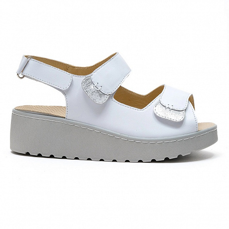 Сандалии Dr. Spektor женские 2408-4D-1 белые. Изображение 5 из 5