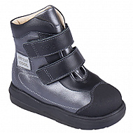 Ботинки ортопедические Твики с шерстью для девочек TW-527-4 серый металлик.