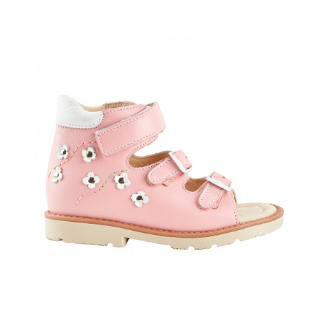 Сандали ортопедические Мега Ортопедик для девочек 051 49 24 розовые. Изображение 2 из 4